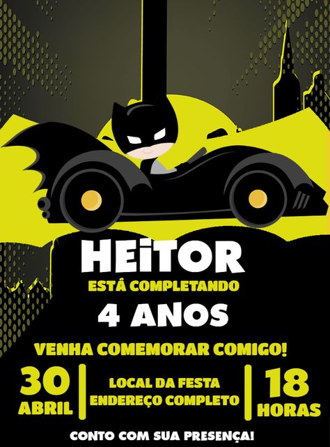 Edítate gratis usando nuestro editor online | Design by Decore Arte | Invitación Digital Invitación de cumpleaños de juguete de Batman

¡La invitación Invitación de cumpleaños de juguete de Batman perfecta para tu evento!

Personaliza tu invitación a tu gusto con nuestro editor en línea

Nuestra invitación digital Invitación de cumpleaños de juguete de Batman es totalmente personalizable. Puedes cambiar el texto, la fuente, los colores e incluso agregar fotos. Es fácil de usa Online Design, Cake Topper, Batman