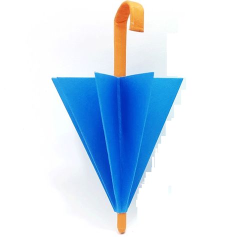 How To Make Paper Umbrellas Step By Step, Origami Umbrella Step By Step, Umbrella With Paper, Paper Umbrella Craft, Aesthetic Umbrella, Umbrella Crafts, Umbrella Aesthetic, Origami Umbrella, Umbrella Paper