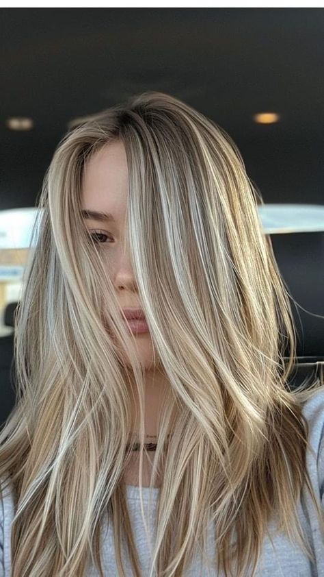 Soft Blonde Hair With Highlights, Summer Hair Dirty Blonde, Soft Blended Highlights, Fake Blonde Hair Ideas, Dimension Blonde Hair, Babylights Blonde Hair, Highlights On Dirty Blonde, Blond Baby Lights, Light Sandy Blonde Hair