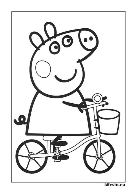 Peppa Malac kifestők és színezők. Nyomtatható kifestők. Peppa Pig Imagenes, Heo Peppa, Peppa Pig Cartoon, Greta Gris, Peppa Pig Colouring, Peppa Pig Family, Peppa Pig Coloring Pages, Family Coloring Pages, Pig Pictures