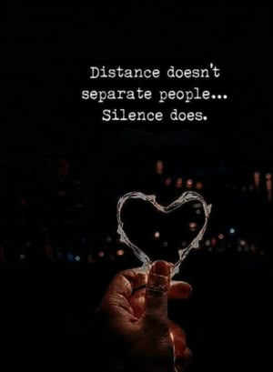 Memes, Silence, and 🤖: Distance doesn't  separate people...  Silence does. Citation Silence, Silence Quotes, Relationship Texts, My Quotes, Heartfelt Quotes, Reality Quotes, Inspirational Quotes Motivation, Friendship Quotes, Thoughts Quotes