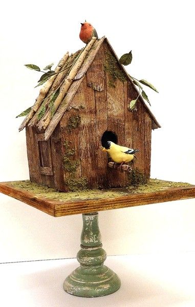 Birdhouse Cake, Bird Cage Cake, 60th Cake, Jasmine Rae, Nature Cake, 90th Birthday Cakes, Dad Birthday Cakes, Cake Kids, Square Wedding Cakes