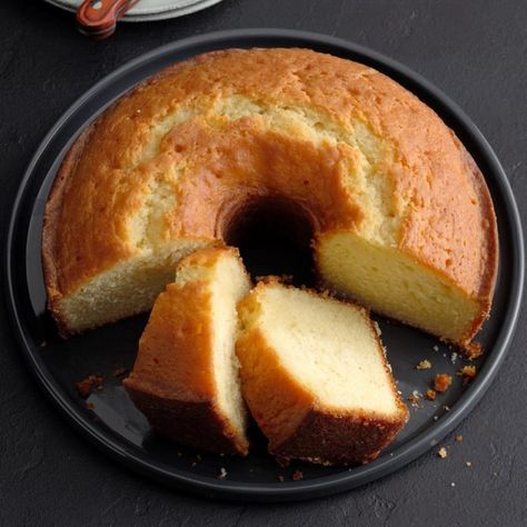 Blue Ribbon Butter Cake Traditional Easter Desserts, Bundt Recipes, Kentucky Butter Cake, Butter Cake Recipe, Vintage Baking, Köstliche Desserts, Pound Cake Recipes, Easter Dessert, Moist Cakes