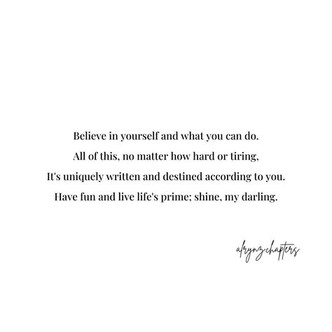 Dear Reader,  Live life and bask in all of its glory, a wise writer once said. You're doing your best, I know. You're not only surviving, you're thriving; you're living. I'm proud of you, Courageous Prowess. Face the rewarding and trying days with an esteemed heart and an adamantine dedication to the utter quintessence of existence. Beyond it all, cry it out, put on a smile, and live life with great pride.  Writing, Alrynz • • • #literature #life #livelife #livingdiaries #existence You're Doing Your Best, Doing Your Best, Cry It Out, Im Proud Of You, Dear Reader, English Literature, Proud Of You, What You Can Do, Life Is Beautiful