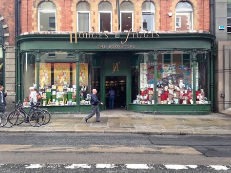 Hodges Figgis, the grand old book store of Dublin. Located near the city centre it has three great floors, lots of recommendations and a great selection. Hodges Figgis, Old Book Store, Building References, Book Stores, Old Book, Famous Books, City Centre, Book Store, My Happy Place