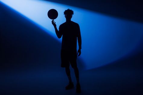 Sports on Behance Sportwear Photoshoot, Photo Basket, Sport Art Direction, High Contrast Photography, Football Reference, Contrast Photography, Filmmaking Cinematography, Neon Photography, Orange Highlights