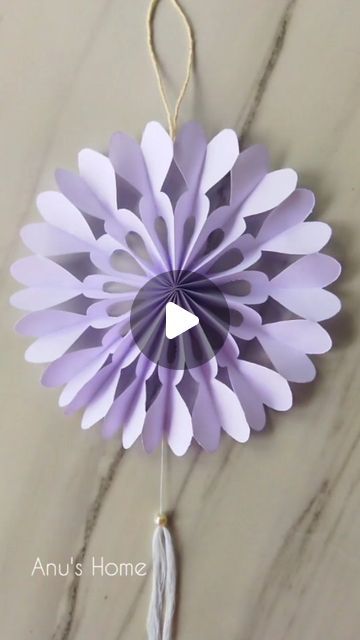 Aneesha Ajith on Instagram: "Paper Hanging ideas #instareelsindia❤️ #instqgramreels❤️🖤💚💛 #paperwallhanging" Wallhanging Ideas With Paper, Paper Wall Decoration, Hanging Paper Decorations, Hanging Decorations Diy, Scrapbook Paper Crafts Diy, Hanging Ideas, Paper Flower Wall Decor, Paper Wall Hanging, Hanger Diy