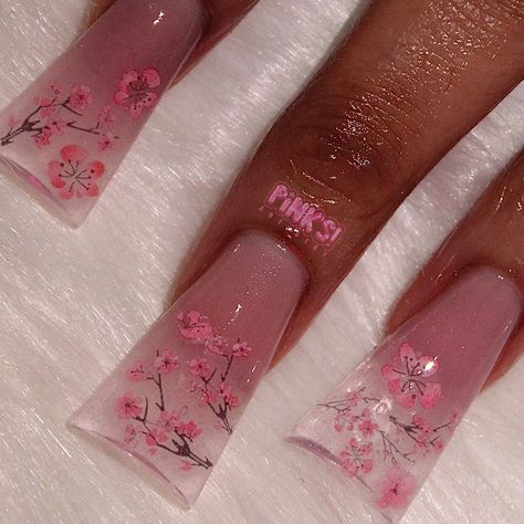 Nail Inspo Classy, Duck Flare Nails, Nails Colourful, Nails Duck, Duck Nail, Colourful Acrylic Nails, Flare Nails, Nails Classy, Punk Nails