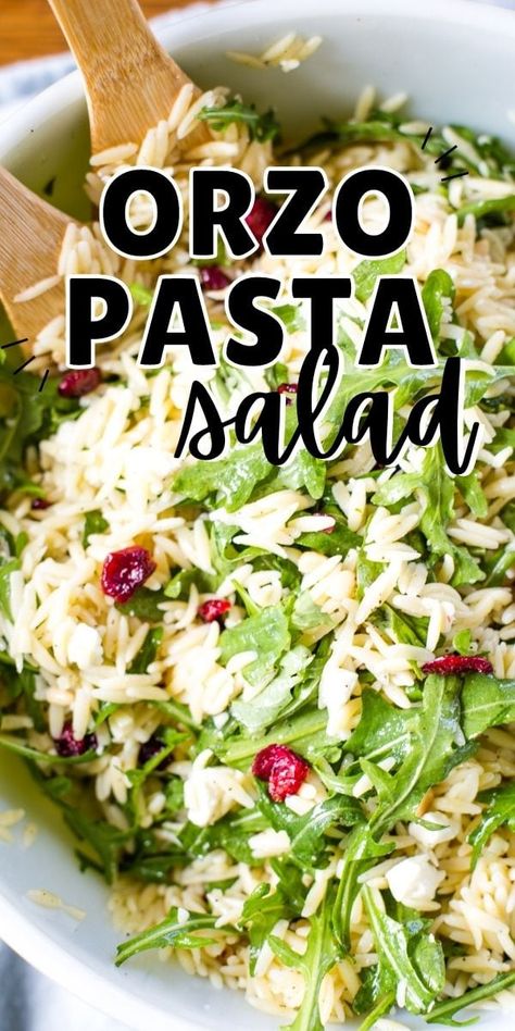 Cold Risotto Salad Recipes, Best Orzo Pasta Salad, Orzo Summer Salad, Easy Orzo Salad, Side Foods, Easy Orzo, Cleverly Simple, Orzo Pasta Salad Recipe, Orzo Pasta Recipes