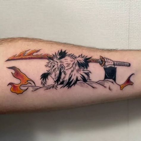 Crisantemo Tattoo, Brother And Sister Tattoo Ideas, Sister Tattoo Ideas, Slayer Tattoo, Sister Tattoo Designs, Sister Tattoo, Clever Tattoos, Rengoku Kyojuro, 3 Tattoo