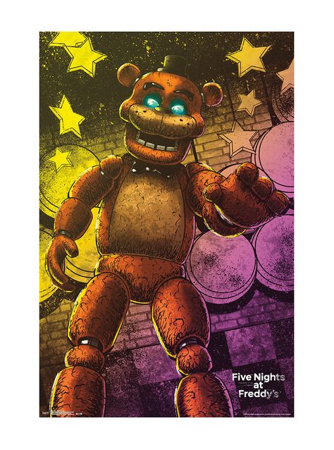 <p>Get ready to be scared out of your mind with this poster of Freddy from </i>Five Nights at Freddy's!</i></p>  <ul> 	<li>24" x 36"</li> 	<li>Imported</li> </ul> Marionette Fnaf, Fnaf Wallpaper, Toy Bonnie, Fnaf 4, Fnaf Freddy, Animatronic Fnaf, Fnaf Wallpapers, Fnaf 1, Fnaf Comics