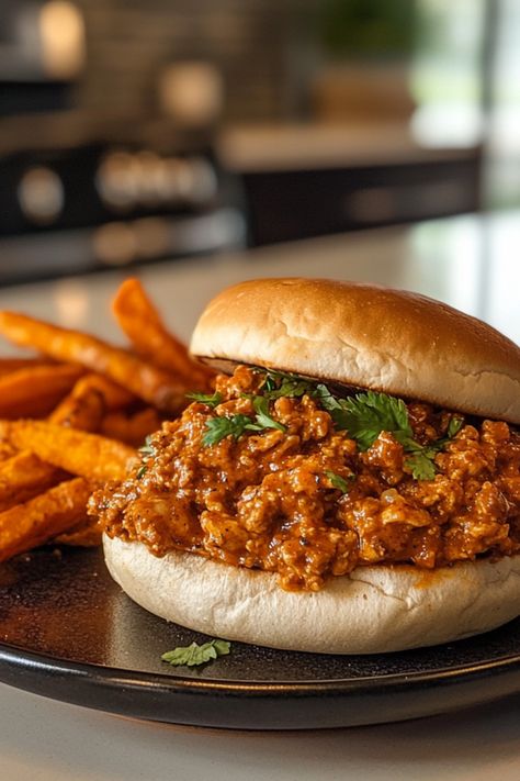 This recipe for Cajun Chicken Sloppy Joes combines the comfort of a classic Sloppy Joe with the bold and spicy notes of Cajun seasoning. In just 20 minutes, you can create a flavorful dish that will excite your taste buds.
#spicycajunsloppyjoes
#spicy
#spicycajun
#sloppyjoes
#cajun
#spicy
#delicious
#cajunsloppyjoes Cajun Chicken Sloppy Joes, Spicy Cajun Chicken, Chicken Sloppy Joe Recipe, Chicken Sloppy Joes, Slow Cooker Sloppy Joes, Sloppy Joe Recipe, Cajun Sauce, Joe Recipe, Sloppy Joes Recipe