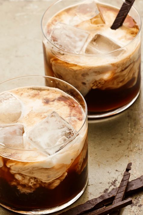 Bourbon Coffee Cocktails, Bourbon Cocktail, Liquor Recipes, Fall Cocktail, Bourbon Drinks, Coffee Liqueur, Cocktail Ideas, After Dinner Drinks, Boozy Drinks