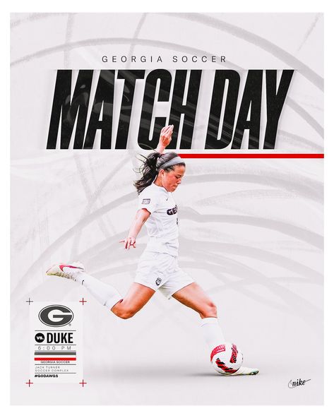 Soccer Game Day Graphic, Gameday Poster Ideas, Volleyball Graphics, Python Ideas, Football Reference, Sport Graphics, Sports Advertising, Sports Design Ideas, Typography Posters