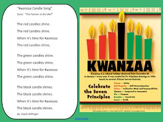 Music for Holidays Around the World Kwanzaa Nia, Kwanzaa Songs, Kwanzaa Preschool, Christmas Crafts Around The World, Crafts Around The World, Kwanzaa Celebration, Holiday Around The World, December Themes, Kwanzaa Crafts