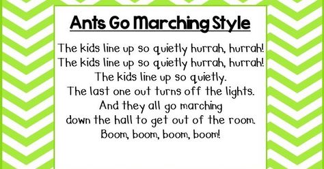 Songs For Kindergarten, Line Up Songs, Transition Songs For Preschool, Line Up Chants, Fun Songs To Sing, Fun Songs For Kids, Teaching Procedures, Transition Songs, Kindergarten Classroom Management