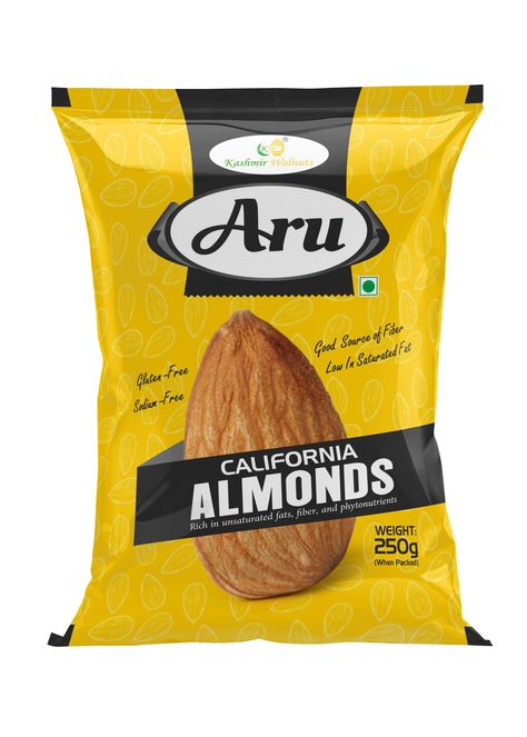 California Almonds, Good Source Of Fiber, Unsaturated Fats, Saturated Fat, Almond, Pouch, California, Packaging, Quick Saves