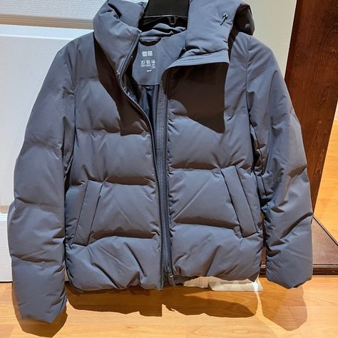 Uniqlo Puffer Jacket Uniqlo Jacket Outfit, Uniqlo Puffer Jacket, Uniqlo Coat, Nice Jackets, Uniqlo Jacket, Winter Semester, Uniqlo Jackets, Streetwear Men, 2023 Christmas