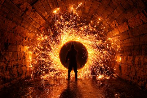 Scandinavian Mountains, Light Trail Photography, Steel Wool Photography, Light Painting Photography, Beauty In Everything, Fire Photography, Artsy Photos, Light Trails, Steel Wool