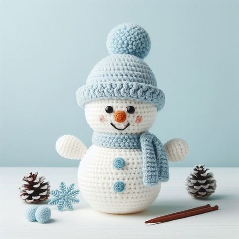 Crochet Snowman Applique Free Pattern - All Amigurumi Large Snowman Crochet Pattern, Crochet Pattern Snowman Free, Crochet Snowman Head Free Pattern, Free Crochet Pattern For Snowman, How To Crochet A Snowman, Crochet Christmas Snowman Free Pattern, Easy Crochet Snowman, Snowman Free Crochet Pattern, Crochet Crismas Ideas