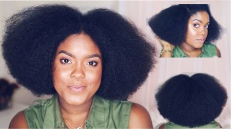 Blowout & Trim | How To Cut & Shape Natural Hair [Video] Read the article here - http://www.blackhairinformation.com/video-gallery/blowout-trim-cut-shape-natural-hair-video/ Shape Natural Hair, Half Up Curls, Natural Hair Cuts, Barrel Curls, Transitioning Hairstyles, 4c Natural, African Hair, Super Hair, Twist Outs