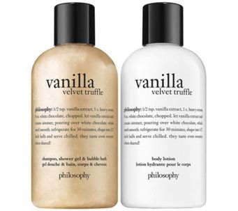 philosophy vanilla velvet truffle gift set -  #Beauty #beautista #lipstick #TrendingNow #cosmetics #makeup #maquillage #beauté #makeupproducts #makeupproductsmusthave #musthavemakeup #afflink Philosophy Vanilla, Mens Shower Gel, Josie Maran Argan Oil, Body Milk Lotion, Truffle Gift, Anti Aging Body, Oil Body Wash, Tanning Mousse, Body Milk