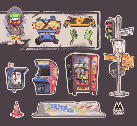 귀여운 음식 그림, Props Concept, Bg Design, Semi Realism, Props Art, Retro Game, Game Concept Art, Concept Art Drawing, Prop Design