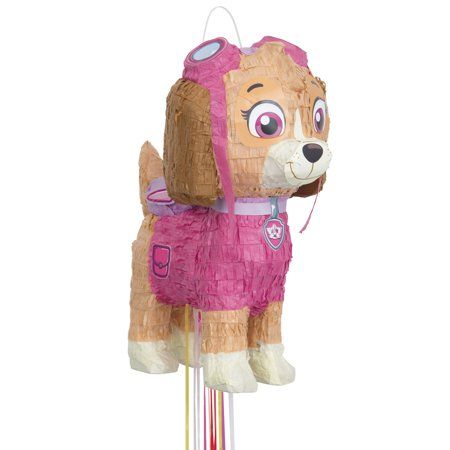 1 Pinata, Paw Patrol Pinata, Skye Birthday Party, Skye Paw Patrol Party, Paw Patrol Party Supplies, Paw Patrol Party Decorations, Paw Patrol Birthday Theme, Pink Party Supplies, Paw Patrol Girl