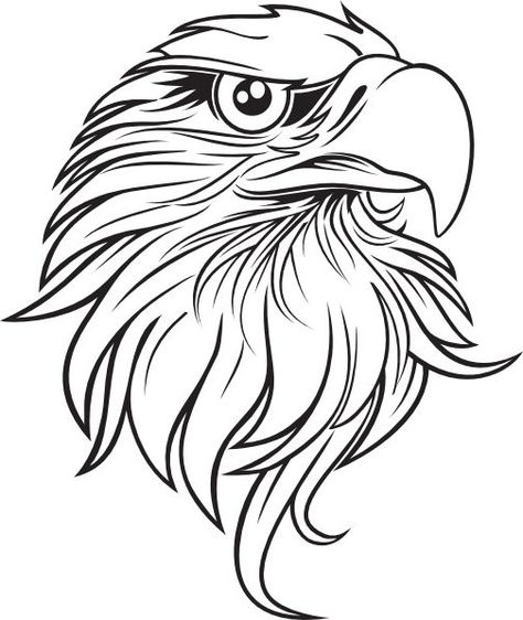 eagle head clip art – Item 3 | Vector Magz | Free Download Vector ... Eagle Coloring Pages, Eagle Head Tattoo, Eagle Face, Eagle Vector, Eagle Drawing, Pyrography Patterns, Eagle Tattoos, Bird Clipart, Eagle Art