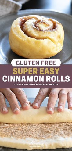 Easy Gluten Free Cinnamon Rolls, Breakfast Crescent, Easy Cinnamon Rolls, Glutenfri Baking, Gluten Free Cinnamon, Cinnamon Biscuits, Gluten Free Cinnamon Rolls, Gluten Free Meal Plan, Cinnamon Rolls Easy