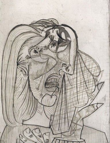 The Weeping Woman, Weeping Woman, Picasso Drawing, Art Picasso, Jean Arp, Raoul Dufy, Berthe Morisot, Picasso Paintings, Alberto Giacometti