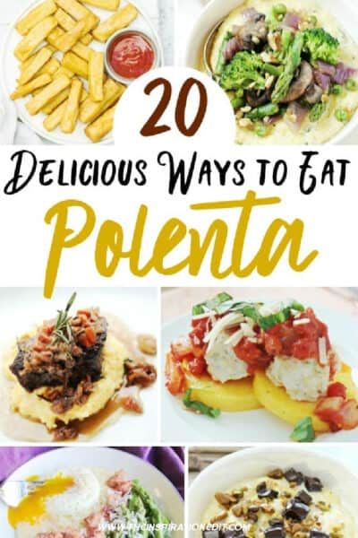 From main dish to side dish, that is how versatile Polenta as an ingredient to various recipes you can think of. We've got 20 best recipes you can make with this Italian staple that you should be trying soon. Check the recipes on the link now. #italian #italianrecipes #polenta #sidedish #dinner #lunch #italiancuisine #foodidea #recipe #polentarecipes Cooking Polenta, Polenta Dishes, Italian Polenta, Savory Muffins Recipes, Polenta Recipe, Turkey Meatballs Baked, Quick Family Meals, Polenta Recipes, Lantern Art