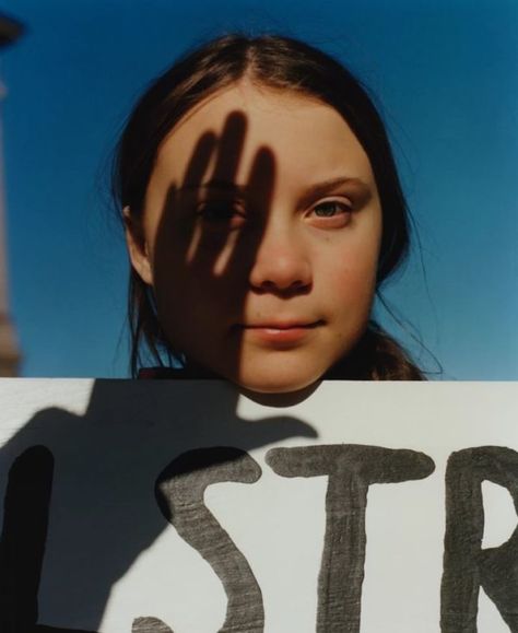 Greta Thunberg - 16-year-old Swedish girl is currently (as media puts it) “one of the hottest names in global politics Harley Weir, Swedish Girls, Greta Thunberg, Header Image, Instagrammer, First Girl, The Girl Who, Change The World, Image Design