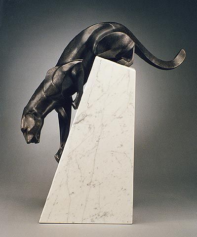 Rosetta Sculpture - Portfolio - Sold Out Editions Art Deco Panther, Sculpture Portfolio, Panther Sculpture, Creation Art, Art Deco Sculpture, Modern Art Deco, Foto Art, Sculpture Installation, Sculptures & Statues