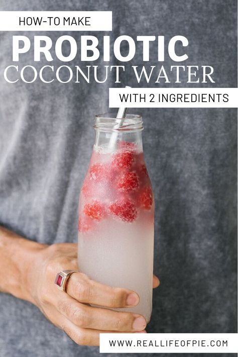 Coconut Water Drinks, Kefir Starter, Kefir Water, Life Of Pie, Green Tea Diet, Fermented Drinks, Kefir Recipes, Candida Overgrowth, Probiotic Drinks