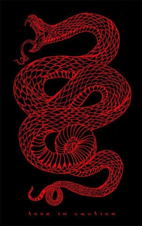 Red Snake, Red, Black