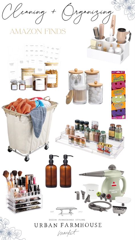 Cleaning Amazon Finds, Amazon Finds Cleaning, Amazon Cleaning Must Haves, Wedding Registry Amazon, Amazon Apartment Finds, Marie Condo, Household Cleaning Schedule, Kitchen Essentials List, Amazon Wedding Registry