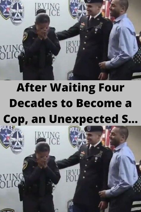 After Waiting Four Decades to Become a Cop, an Unexpected S... Roll With The Punches, Spring Preschool Activities, Cute Ipod Cases, Cops Humor, Loving Mother, Timing Is Everything, Anime Drawings Boy, Life Humor, Social Issues