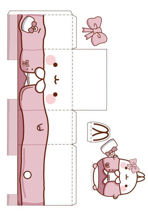 Save Time & Money: Free Printable Paper Toys Templates Paper Toys Template Free Printable Papercraft, Kawaii Paper Crafts Printable, Printable Paper Toys Templates, Papercraft Templates Printables, Free Printable Paper, Paper Toy Printable, Paper Dolls Clothing, Paper Dolls Diy, Hello Kitty Crafts