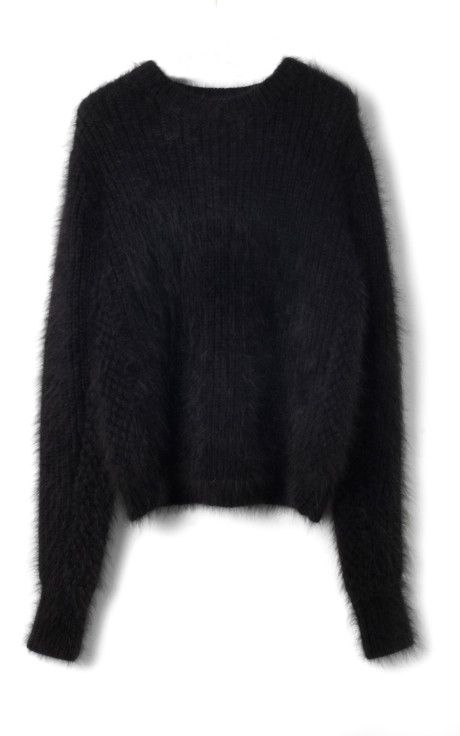 So fluffy Bubble Stitch, Fluffy Sweater, Angora Sweater, Fashion Victim, Dark Fashion, 3.1 Phillip Lim, Phillip Lim, Sweater Weather, Moda Operandi