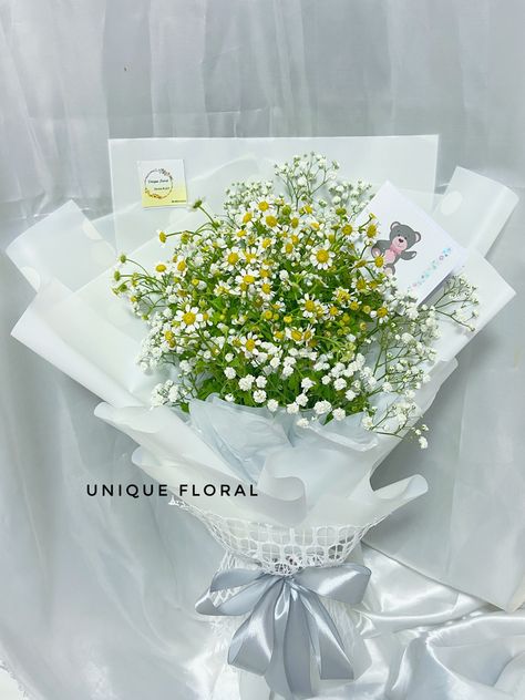 Shasta Daisy, Baby S Breath, Takeout Container, Daisy, Floral