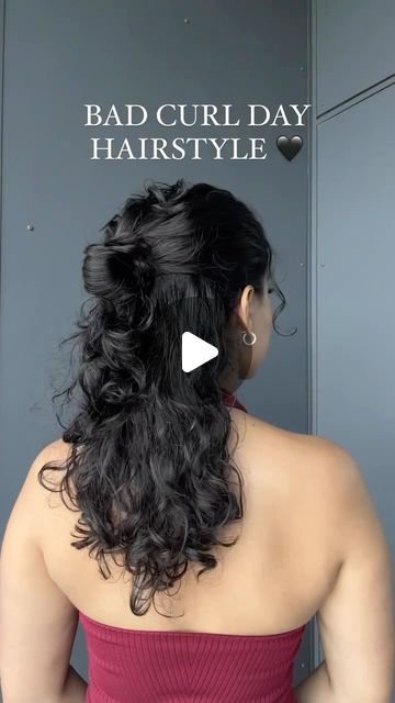 Curly Club on Instagram: "Turn Bad Hair Days into Fabulous Ones! 💁‍♀️✨Check out this gorgeous hairstyle to transform your curls from drab to fab in minutes! 💫  Një model i përshtatshëm për ditët kur floku nuk është në gjendjen e tij më të mirë 💫💕  By @curly.hair.boo ❤️ . . . #curlyhair #curlyhairstyles #headband #curlygirl #albania #explorepage #curlycommunity #curlyhairdontcare #curlygirlmethod #curlybeauties #curlyhairroutine #hairtips #hairmask #hairtutorial #hairtransformation #curlynatural #curlyhairkillas #kinkycurly #curlyhairproducts #naturallycurly #curlyhairtutorial #curlyjourney #kacurrela #kujdesiperfloket #keshillabukurie #albania #albaniagirl #albanianbeauty   Cute hairstyles for cute curly girls instagram growth new followers new post instagram optimization trending song Hairstyle For Bad Hair Day, Bad Hair Day Hairstyles Curly Hair, Instagram Optimization, Headband Hairstyles Curly Hair, Bad Hair Day Hairstyles, Songs Trending, Curly Hair Headband, Curly Hair Tutorial, New Followers