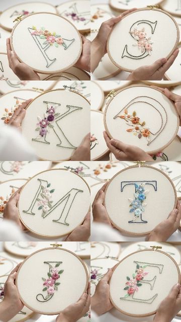 Letter A Embroidery Pattern, Embroidery Letter Designs, Letter Embroidery Patterns Alphabet, Embroidery Alphabet Patterns, Hand Embroidery Letters Alphabet, Embroidery Alphabet Letters Design, Alphabet Embroidery Patterns Letters, Embroidery Words Letters, Initial Embroidery Letters