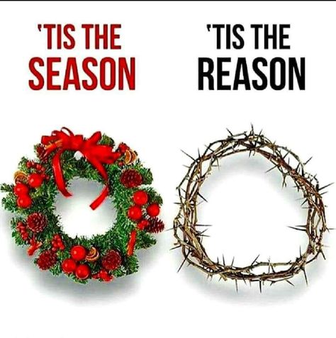 Wreath and crown of thorns Dawns Stamping Thoughts, Good Morning Girls, Happy Birthday Jesus, Merry Christmas Eve, A Child Is Born, Merry Christmas Everyone, Christmas Quotes, Wonderful Time Of The Year, All Things Christmas