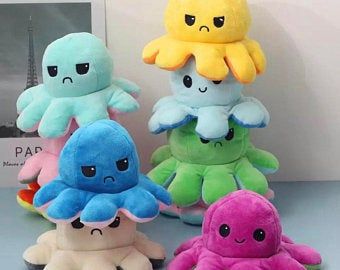 Octopus Crochet Pattern, Whale Plush, Octopus Plush, Cool Fidget Toys, Cute Octopus, Valentine Gifts For Girlfriend, Cute Pigs, Cuddly Toy, Fidget Toys