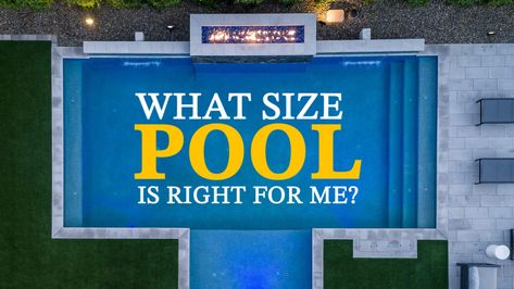 Pool Sizes And Shapes, Radiant Pools, Build A Pool, California Pools, Backyard Pool Design, Pool Cost, Pool Prices, Family Pool, Rectangular Pool