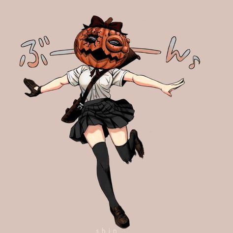 Pumpkin Night Cosplay, Pumpkin Knight Manga, Pumpkin Night, Pumpkin Halloween Costume, Arte Punk, Cocoppa Wallpaper, Manga Drawing Tutorials, Anime Halloween, Fantasias Halloween