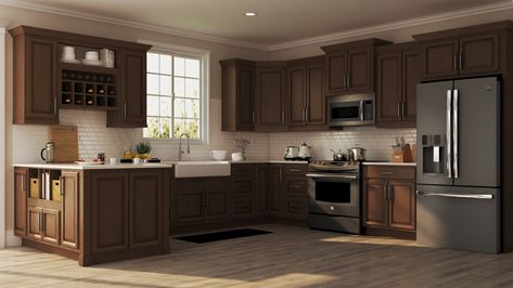 Hampton Specialty Kitchen Cabinets in Cognac – Kitchen – The Home Depot Cognac Kitchen Cabinets, Home Depot Kitchen Remodel, Home Depot Cabinets, Kitchen Cabinets Home Depot, Unfinished Kitchen Cabinets, Kitchen Cabinet Inspiration, Kitchen Cabinet Accessories, Stock Kitchen Cabinets, Home Depot Kitchen