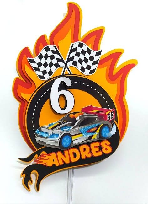 Hot Wheels Birthday Cake Topper, Hotwheels Cake Topper Printable, Hot Wheels Cake Topper Printable, Hot Wheels Cake Topper Printable Free, Topper Hot Wheels, Hot Wheels Cake Topper, Hot Wheels Themed Birthday Party, Cake Artwork, Bolo Hot Wheels