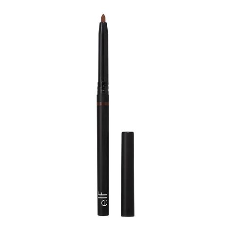 e.l.f. No Budge Retractable Eyeliner, Creamy, Ultra-Pigmented & Waterproof, Creates Bold & Defined Lines, Vegan & Cruelty-Free, Black 0.006 Oz Elf Eyeliner, Brown Eyeliner Pencil, Intense Eyes, Eyeliner Brown, Retractable Eyeliner, Elf Products, Pencil Liner, Brown Eyeliner, Best Eyeliner